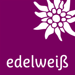 Logo edelweiss purpur